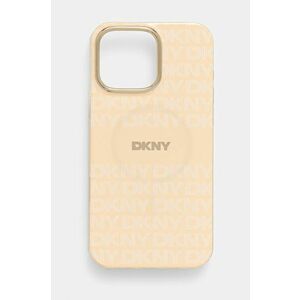 Dkny etui pentru telefon iPhone 16 Pro Max 6.9 culoarea portocaliu, DKHMP16XHRHSEP imagine