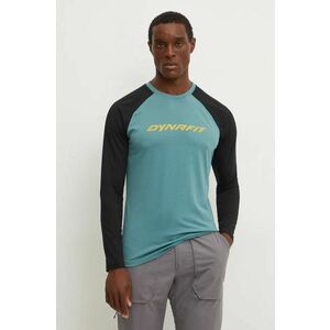 Dynafit longsleeve sport 24/7 culoarea verde, modelator, 08.0000070956 imagine