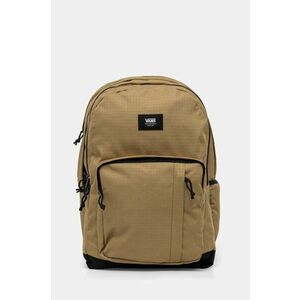 Vans rucsac culoarea verde, mare, neted, VN000HRHCUQ1 imagine