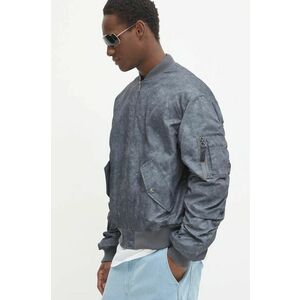 Vertere Berlin geaca bomber culoarea gri, de tranzitie, VER J46 imagine