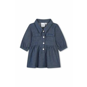 BOSS rochie din denim pentru bebeluși mini, evazati, J51080 imagine