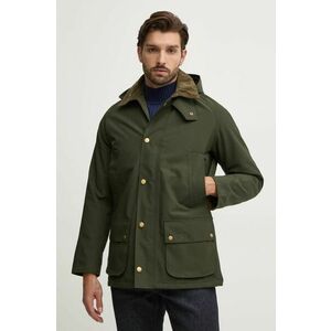 Barbour geaca Winter Ashby Jacket barbati, culoarea verde, de tranzitie, MWB1001 imagine