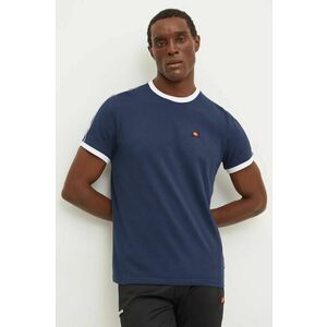 Ellesse tricou din bumbac AMADEI barbati, culoarea albastru marin, SHX20943 imagine