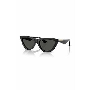 Burberry ochelari de soare femei, culoarea negru, 0BE4436U imagine