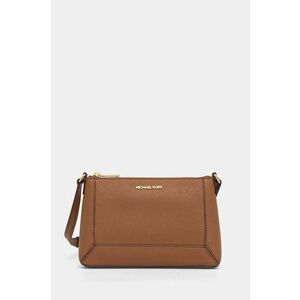 MICHAEL Michael Kors poseta de piele culoarea maro, 32F4G7XC8L imagine