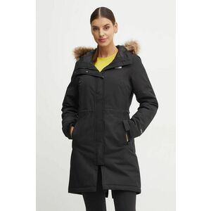 The North Face hanorac Zaneck Parka femei, culoarea negru, de tranzitie, NF0A4M8YKX71 imagine