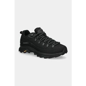 Merrell pantofi Ontario SP Lace barbati, culoarea negru, izolare usoara, J006495 imagine