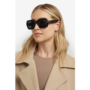 BOSS ochelari de soare femei, culoarea negru, BOSS 1732/G/S imagine