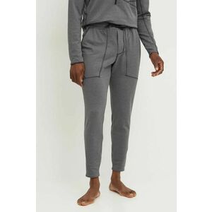 Burton pantaloni funcționali Stockrun Grid culoarea gri, 233911 imagine