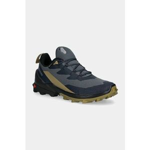 Salomon pantofi Cross Over 2 Gore-Tex barbati, culoarea albastru marin, L47560200 imagine