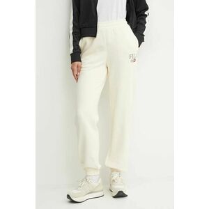 Fila pantaloni de trening Lewisville culoarea bej, neted, FAW0911 imagine