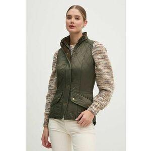 Barbour vesta Cavalry Quilted Gilet femei, culoarea verde, de tranzitie, LGI0016 imagine