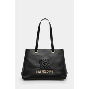 Love Moschino poseta culoarea negru, JC4365PP0L imagine