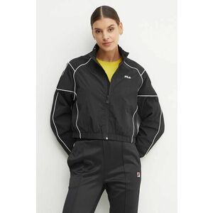 Fila geaca Laplace femei, culoarea negru, de tranzitie, oversize, FAW0890 imagine