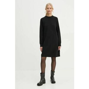 Marc O'Polo rochie DENIM culoarea negru, mini, drept, 5000005129 imagine