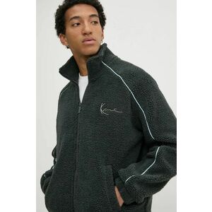 Karl Kani hanorac fleece culoarea gri, cu imprimeu, 60780008 imagine