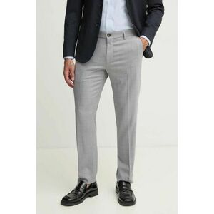 Joop! pantaloni din lana culoarea gri, cu fason chinos, 30043726 imagine