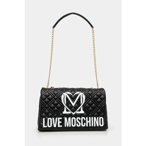 Love Moschino poseta culoarea negru, JC4375PP0L imagine