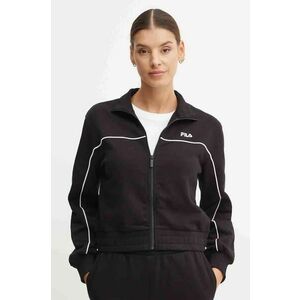 Fila bluza Lauka femei, culoarea negru, neted, FAW0909 imagine