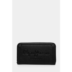 Pepe Jeans portofel ICON WALLET femei, culoarea negru, PL070260 imagine