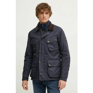 Hackett London geaca barbati, culoarea albastru marin, de tranzitie, HM403210 imagine