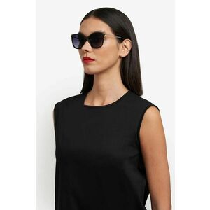 Carolina Herrera ochelari de soare femei, culoarea negru, HER 0261/G/S imagine