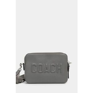 Coach borseta de piele culoarea gri, CV931 imagine