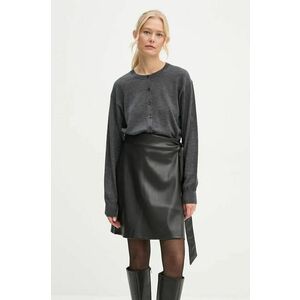 By Malene Birger cardigan din lana MONTIE culoarea gri, light, Q72580003 imagine