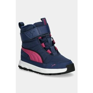 Puma cizme de iarna copii Evolve Boot AC+ PS culoarea albastru marin imagine