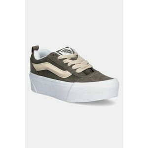 Vans tenisi din piele intoarsa Knu Stack culoarea maro, VN000CP69JC1 imagine