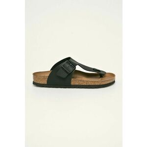 Birkenstock șlapi bărbați, culoarea negru imagine