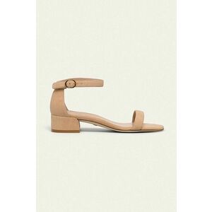 Stuart Weitzman - Sandale de piele Nudistjune imagine