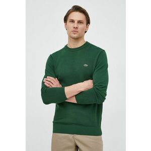 Lacoste pulover barbati, culoarea verde, light imagine