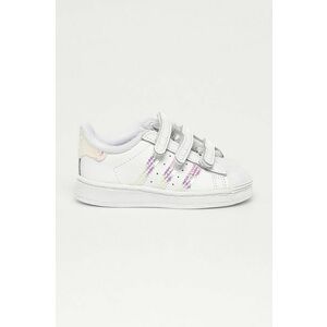 adidas Originals - incaltaminte din piele pentru copii Superstar Cf FV3657 imagine