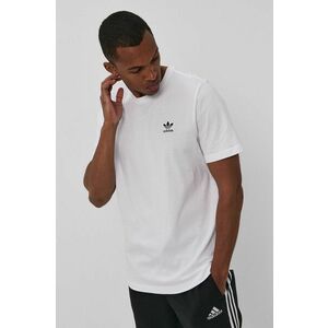 Adidas Originals tricou GN3415 bărbați, culoarea alb, material neted GN3415-WHITE imagine