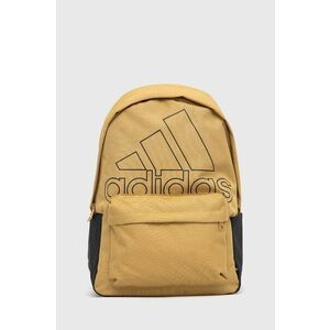 adidas rucsac HC4760 barbati, culoarea bej, mare, cu imprimeu imagine