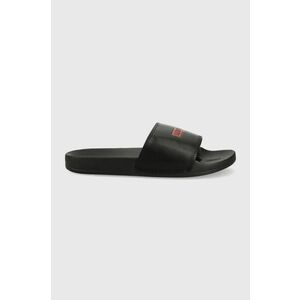 Levi's papuci June Boxtab bărbați, culoarea negru D6568.0001-59 imagine