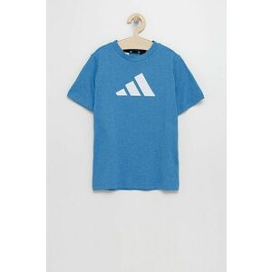 adidas Performance tricou de bumbac pentru copii HG8861 cu imprimeu imagine