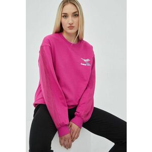 Diadora bluza femei, culoarea violet, cu imprimeu imagine