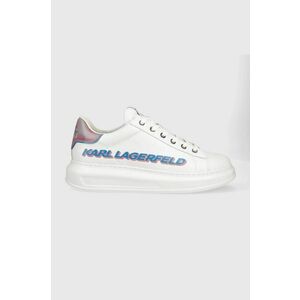 Karl Lagerfeld sneakers din piele Kapri Mens culoarea alb imagine