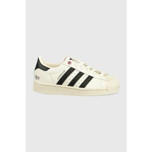 adidas Originals sneakers pentru copii culoarea bej imagine