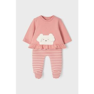 Mayoral Newborn compleu bebe culoarea roz imagine