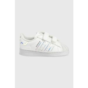 adidas Originals sneakers pentru copii culoarea alb imagine