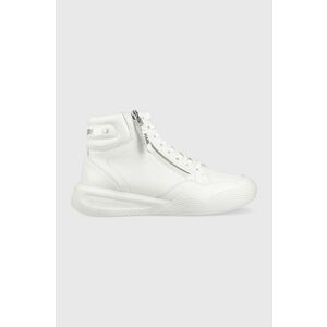 Karl Lagerfeld sneakers din piele Kapri Run , culoarea alb imagine