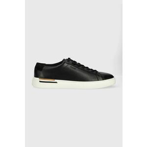 BOSS sneakers din piele Clint culoarea negru, 50486498 imagine