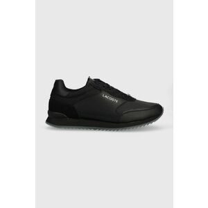 Lacoste sneakers Partner Luxe culoarea negru imagine