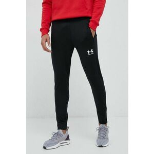 Under Armour pantaloni de antrenament Challenger culoarea negru, neted imagine