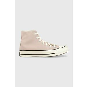 Converse tenisi Chuck 70 femei, culoarea bej, A00749C imagine