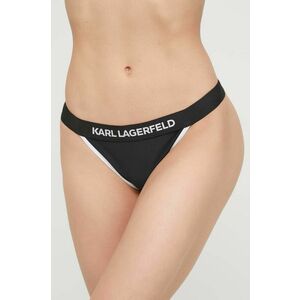 Karl Lagerfeld chiloti de baie culoarea negru imagine