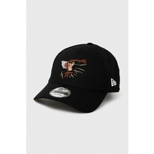 New Era șapcă de baseball din bumbac x Looney Tunes culoarea negru, modelator, LOONEY TUNES imagine